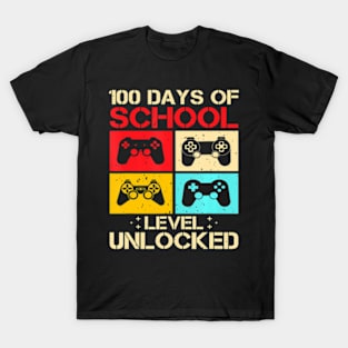 Video  Student 100th Day Teacher 100 Days of School T-Shirt